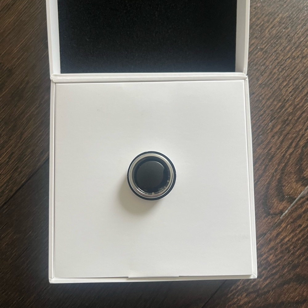 Black Ring in White Box